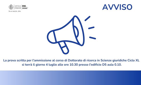 AVVISO IMPORTANTE 