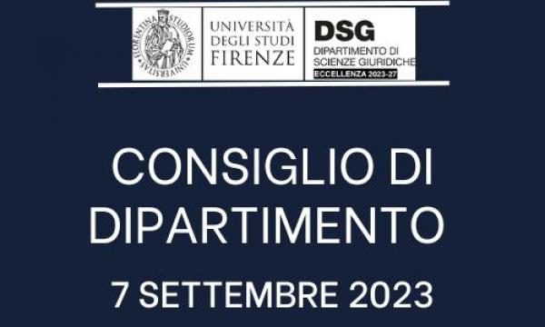7 SETTEMBRE 2023 | ORE 12.00